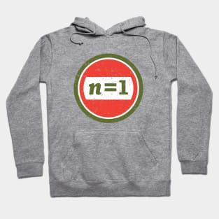 n =1 Red and Green Logo t-shirt Hoodie